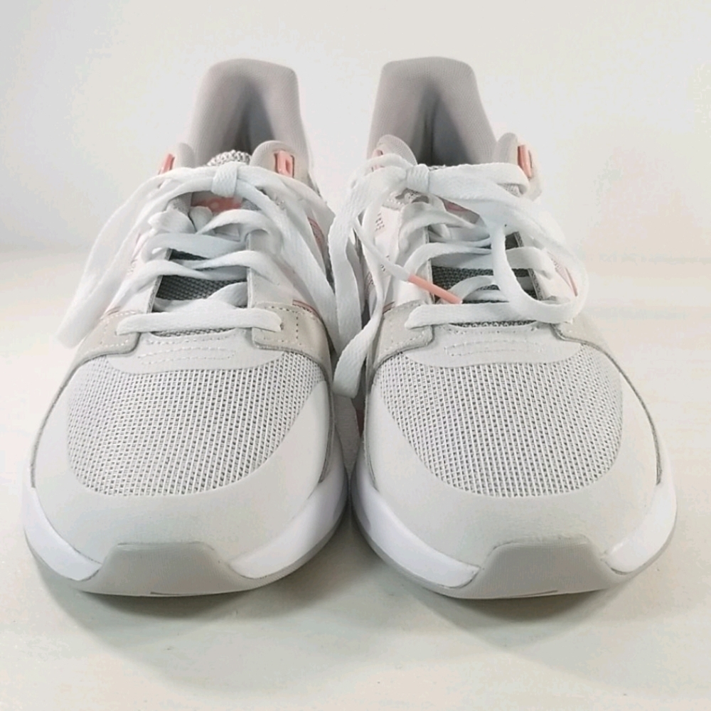 ADIDAS Run90S Women's Sneaker White/Glow Pink NWOB - Picture 2 of 9